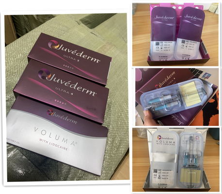 Juvederm Face Care Hyaluronic Acid Dermal Filler ฉีด 2x1ml
