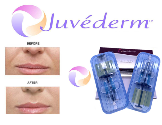 2x1ml Cross Linked Juvederm Dermal Filler สำหรับเติมริ้วรอยบนใบหน้า