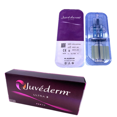 Juvederm Dermal Filler 2x1ml เข็มฉีดยาเข็มฉีดยา Cross Linked Gel Lip Injection