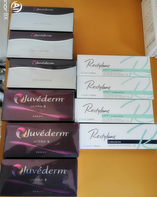 ฟิลเลอร์ฉีดฉีด Juvederms Ultra 3 HA Dermal Filler สำหรับ Lip Volume