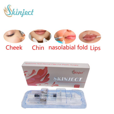 Skinject Deep Hyaluronic Acid Dermal 2ml ฟิลเลอร์ริมฝีปาก Injectable