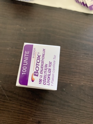 Allergan  1x100iu Botulium Toxin Type A 1 ขวด / กล่อง