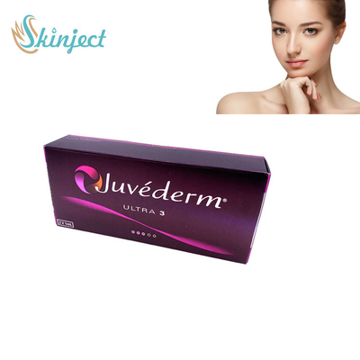 ฟิลเลอร์ใบหน้าริมฝีปากด้วยกรดไฮยาลูโรนิก Juvederm Ultra 3