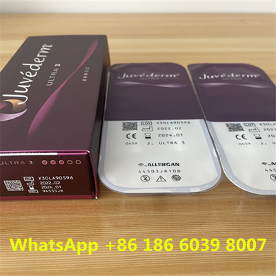 Medical Sodium Hyaluronate Gel Juvederm Ultra 3 และ 4 สำหรับริ้วรอย