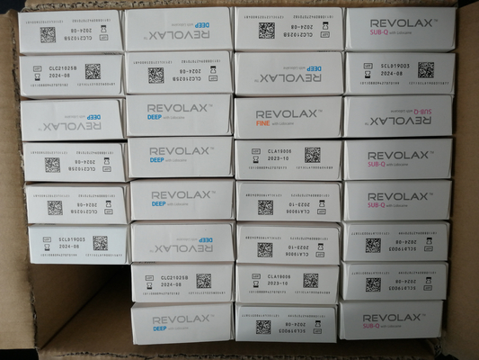 CE REVOLAX ลายละเอียด รอยลึก ไฮยอลูรอนิกแอซิด ผิวหนัง เติมสําหรับขนาดใหญ่ของใบหน้า