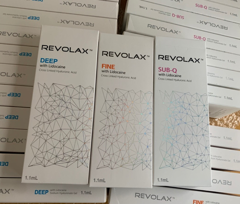 Korea Revolax Filler Cross Linked สำหรับริ้วรอยลึกและการแก้ไขรอยพับ