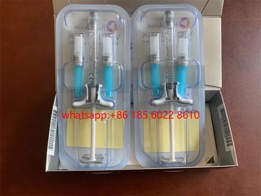 ฟิลเลอร์ริมฝีปาก Juvederm ขนาด 2x1 มล. ฟิลเลอร์ผิวหนังกรดไฮยาลูโรนิกแบบฉีดได้