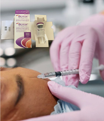 การกำจัดริ้วรอย Botulinum Toxin  100 Allergan Units สำหรับการฉีดยกกระชับใบหน้า