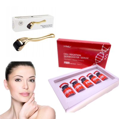 Polydeoxyribonucleotide Skinbooster PDRN Serum ด้วย Derma Roller