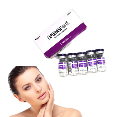 10 Vias Liporase Hyaluronidase สำหรับฟิลเลอร์ผิวหนังเพื่อละลาย