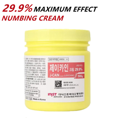 J-Cain Korea Anesthetic Cream 29.9% 500g บรรเทาอาการปวด