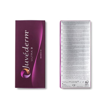 Ultra 3 Ultra 4 Juviderm Cross Linked Dermal Filler ปราศจากเชื้อพร้อมใบรับรอง CE
