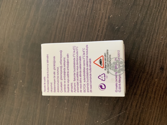 Cosmetic Allergan  Botulinum Toxin Injection สำหรับโบทูแล็กซ์บนใบหน้า