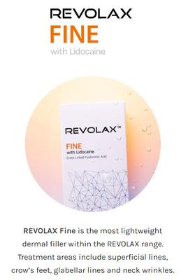 Revolax Deep With Lido Hyaluronic Acid Lip Fillers เพื่อการฟื้นฟูผิว