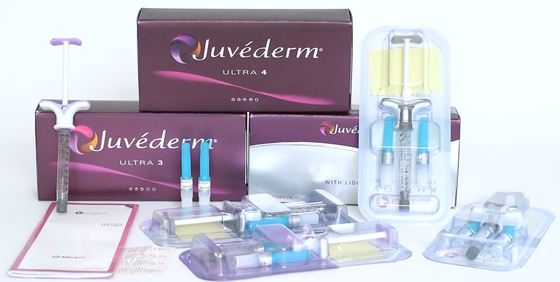 Juvederm Hyaluronic Acid Dermal Filler Injection สำหรับการเสริมแก้มและคาง