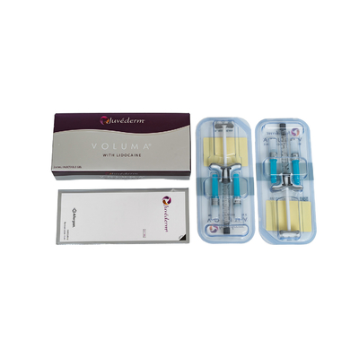 Juvederm Voluma 2x1ml HA Dermal Fillers สำหรับโหนกแก้มคาง Contouring