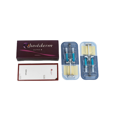 24mg / Ml Ultra4 Injectable Hyaluronic Acid Gel Dermal Filler สำหรับริมฝีปาก 2*1ml