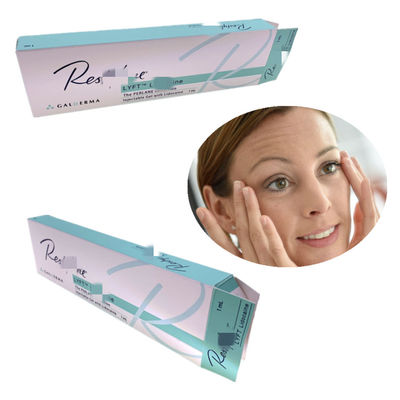 สารเติม HA ที่ฉีดด้วย Lido Hyaluronic Acid การรักษาริ้วรอยในใบหน้า จมูก และริมฝีปาก