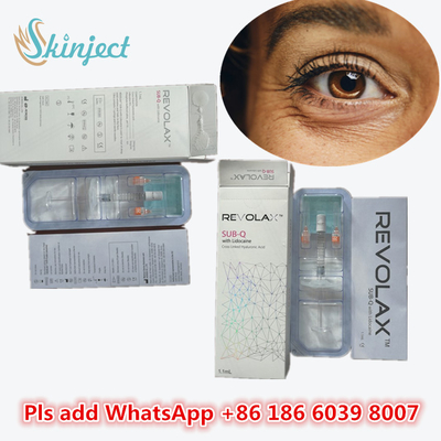 สารเติมผิวหนัง จับฝีปาก สะอาด HA Cross Linked 1ml สารเติมผิวหนังลึกสําหรับจับจมูก