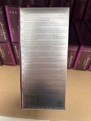 2024 ขายร้อน ยูเวเดอร์ม ลิปส์ เพิ่มความเข้มข้นสําหรับการฉีดยา Ha Dermal Filler สําหรับเส้นผิวหน้าลึกและรอยขน