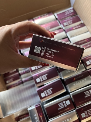 2 ml Voluma Juvederm Dermal Filler For Chin Contouring Hyaluronic Acid สูตรฉีดยาบรรจุแก้ม
