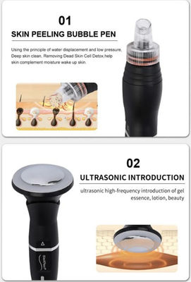 สิ้นผิวดํา การรักษาผิวตา ไฮโดรเจนออกซิเจน Bubble การทําความสะอาดผิวหนัง เครื่องทําความงามปรับความชุ่มชื้น