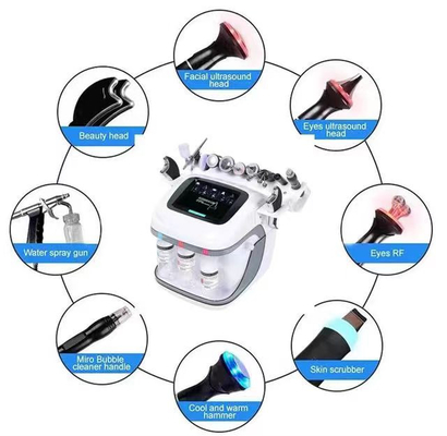8 ใน 1 เครื่องบํารุงผิวที่สามารถชาร์จใหม่ได้ สําหรับการทําความสะอาดลึกและการลดรูปร่าง