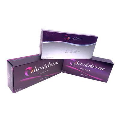 Juvaderm Dermal Filler Cross Linked Hyaluronic Acid Gel สําหรับจมูก ริมฝีปาก และช่องคอ