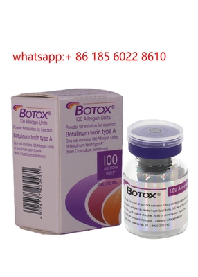 ป้องกันริ้วรอย ผิวหนัง เติม Botulinum Allergan Botox 100u Vial Restylane Profhilo การดูแลผิวหนัง