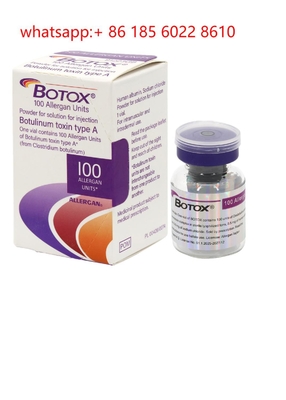ป้องกันริ้วรอย ผิวหนัง เติม Botulinum Allergan Botox 100u Vial Restylane Profhilo การดูแลผิวหนัง