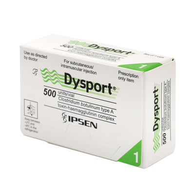 การฉีดโบทูลินัม ท็อกซิน ชนิด เอ (Allergan Botox Dysport) เพื่อลดเลือนริ้วรอย