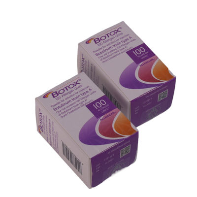 สารโบทูลินัม ท็อกซิน Allergan 100 หน่วย สำหรับฉีดเพื่อความงาม ลดเลือนริ้วรอย