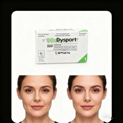 โบทูลินัม ท็อกซิน 500U Dysport ลดเลือนริ้วรอยบนใบหน้าและฟื้นฟูผิวให้เรียบเนียน