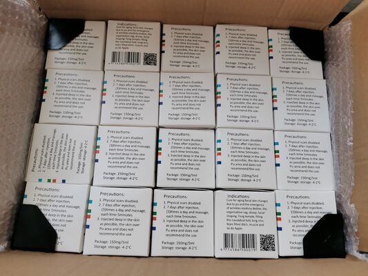 PLLA 150mg PLLA กระตุ้นการผลิตคอลลาเจนตามธรรมชาติสําหรับใบหน้า เพิ่มปริมาณสําหรับแก้ม
