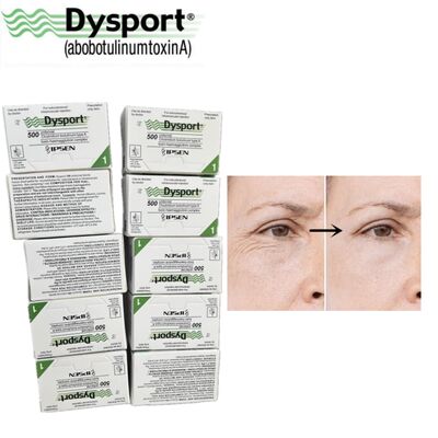500u Dysport ลดริ้วรอยบนใบหน้า การแปรรูปปูนแห้งแบบเย็น Custom OEM Dysport