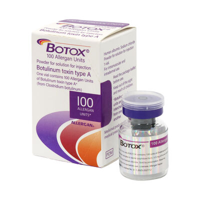 100 หน่วย Anti-wrinkle Allergan และ Dysport Botulinum Toxin สําหรับการรักษาความงาม