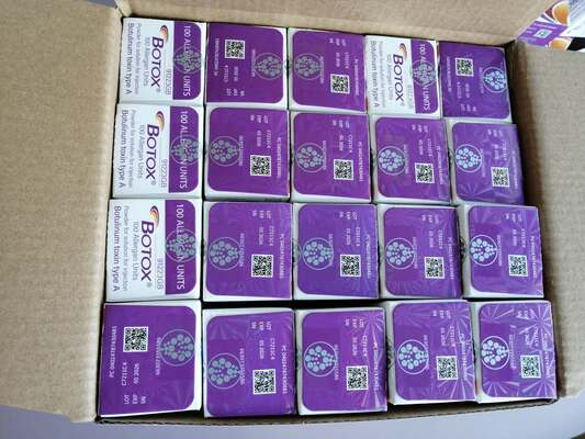 100 หน่วย Anti-wrinkle Allergan และ Dysport Botulinum Toxin สําหรับการรักษาความงาม