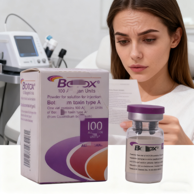 Abbvie Allergan Toxin 100 หน่วย ท็อกซินบอทูลินัมชนิด A ที่ดีที่สุด สําหรับรอยร่วงลึก