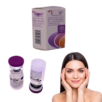 Abbvie Allergan Toxin 100 หน่วย ท็อกซินบอทูลินัมชนิด A ที่ดีที่สุด สําหรับรอยร่วงลึก