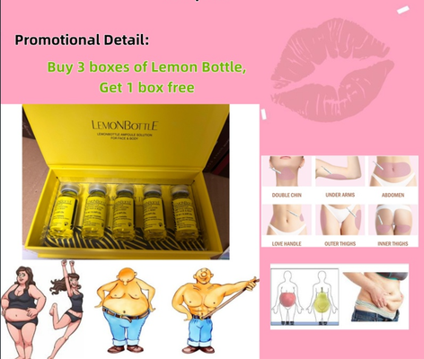10 ml ต่อถังยาละลายไขมัน กระป๋องมะนาว