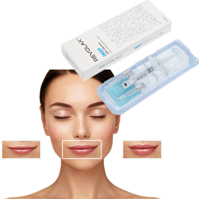 OEM 1.1ml Revolax สารเติมผิวผิวบางลึก Sub-Q น้ําหนักเบาสําหรับเส้นผิวบางและการเยียวยาผิวที่ละเอียด