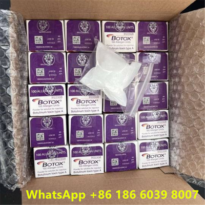 โบทูลินัม ท็อกซิน BOTOX คอสเมติก 100 ยูนิต Allergan OnabotulinumtoxinA สำหรับริ้วรอยบนใบหน้า