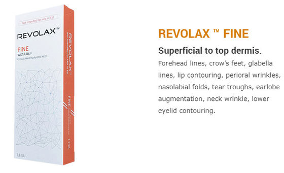 Revolax Hyaluronic Acid เกาหลี Dermal Filler 1.1ml Fine Line Anti Wrinkle