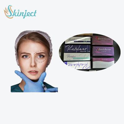 Juvederm Cross Linked Dermal Filler แบบฉีดสำหรับ Nasolabial Fold