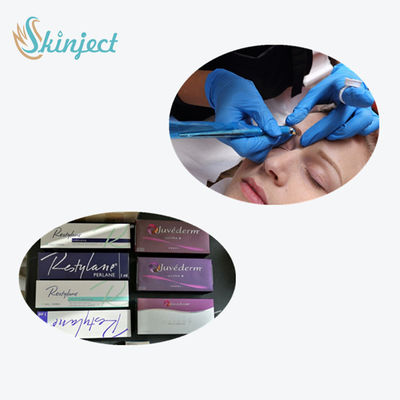 Juvederm Cross Linked Dermal Filler แบบฉีดสำหรับ Nasolabial Fold