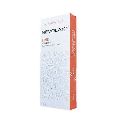 Revolax Hyaluronic Acid เกาหลี Dermal Filler 1.1ml Fine Line Anti Wrinkle