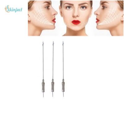 ร้อยไหม PDO ยกกระชับใบหน้า 30G ไหมละลาย PDO เข็มทื่อสำหรับยกกระชับตา