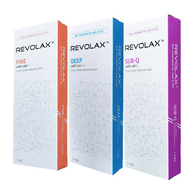Revolax Hyaluronic Acid Facial Fillers สำหรับการขยายใบหน้า