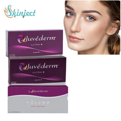 ฟิลเลอร์ใบหน้ากรดไฮยาลูโรนิกฉีด Juvederm Ultra 3 Ultra 4 Voluma