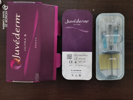 ฟิลเลอร์ผิวหนังด้วยกรดไฮยาลูโรนิก Juvederm Ultra 3 Lips Enlargement Face Filler